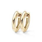 14 karaat geelgouden oorstekers - Blush - 7165YGO