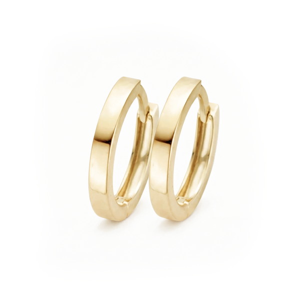 14 karaat geelgouden oorstekers - Blush - 7202YGO