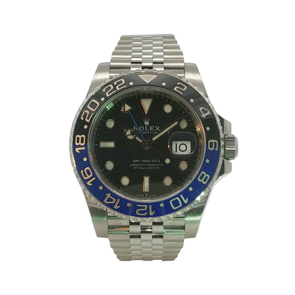 Rolex GMT-Master II "Batgirl" – Oystersteel met Jubilee Band