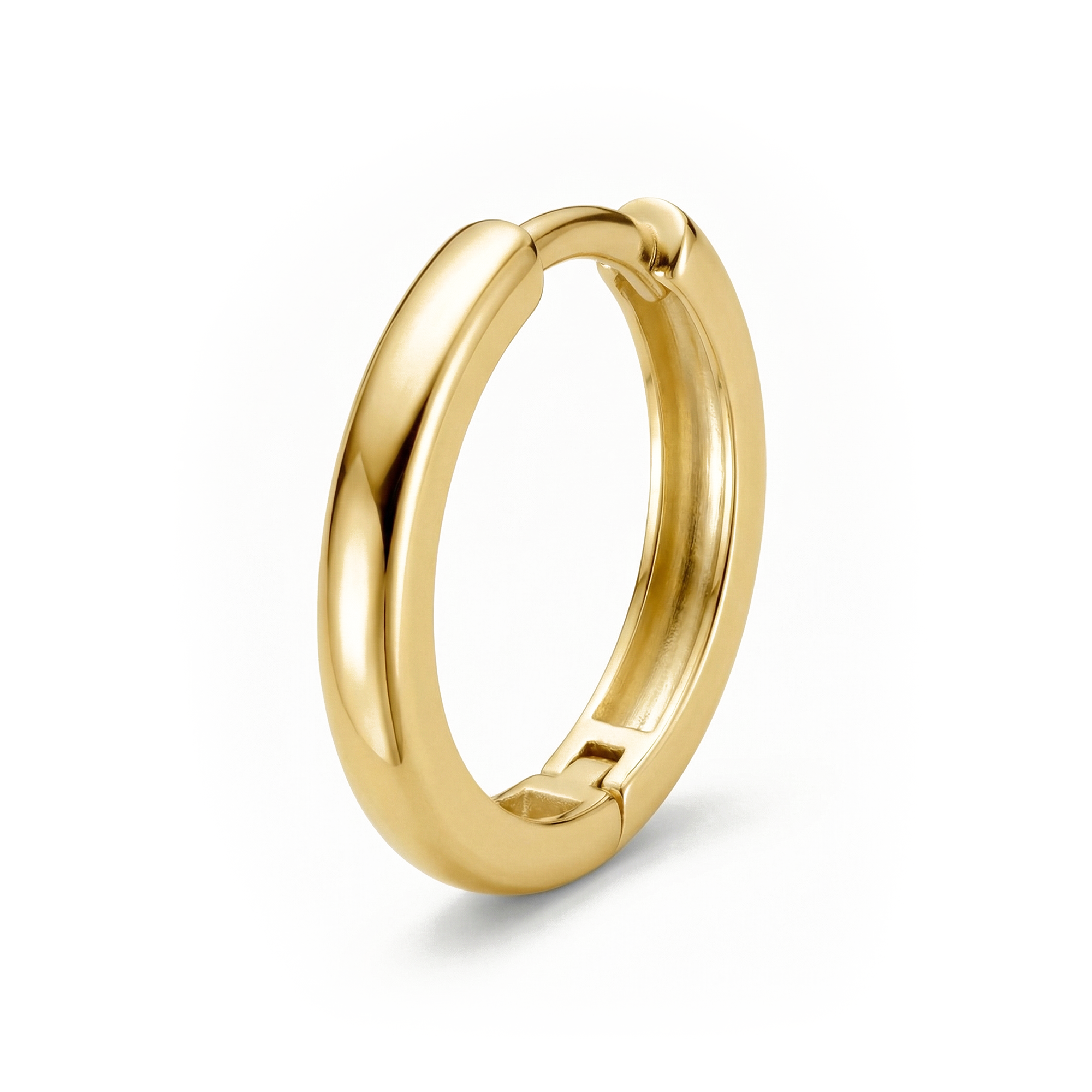 14 karaat geelgouden oorstekers - Blush - 7271YGO