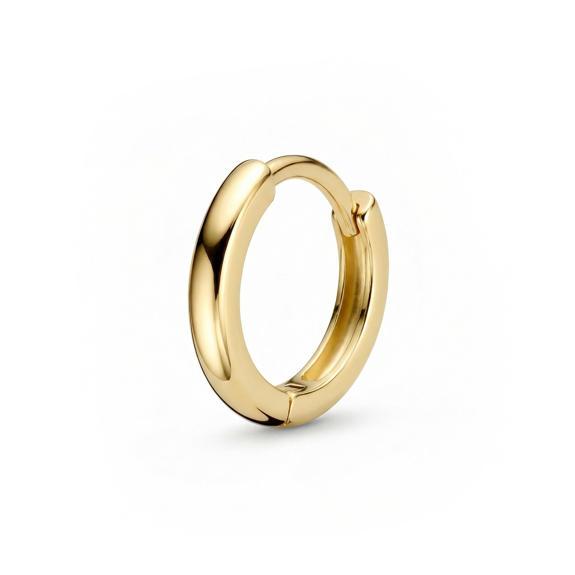 14 karaat geelgouden oorstekers - Blush - 7233YGO