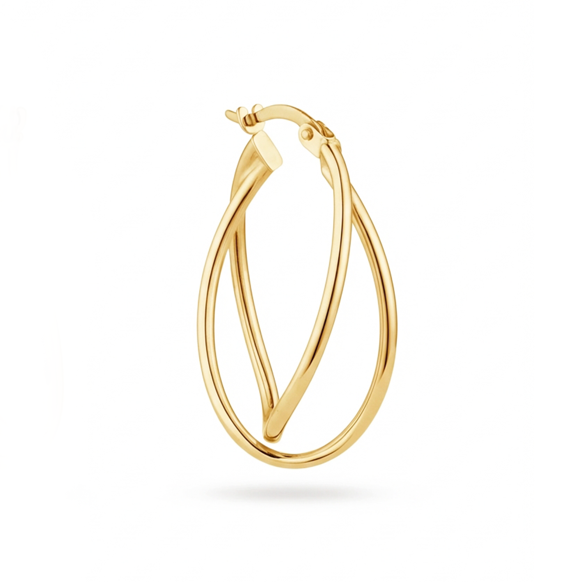 Maxima Hoops - Jackie - 14k Geelgoud