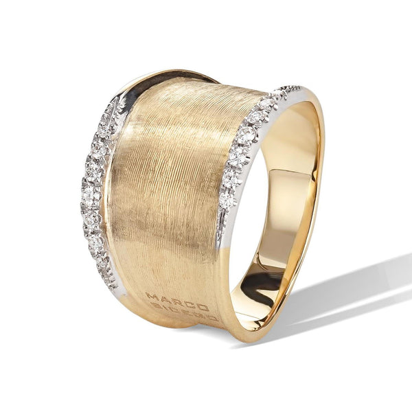 18 karaat geelgouden dames ring - Marco Bicego - Lunaria Diamant