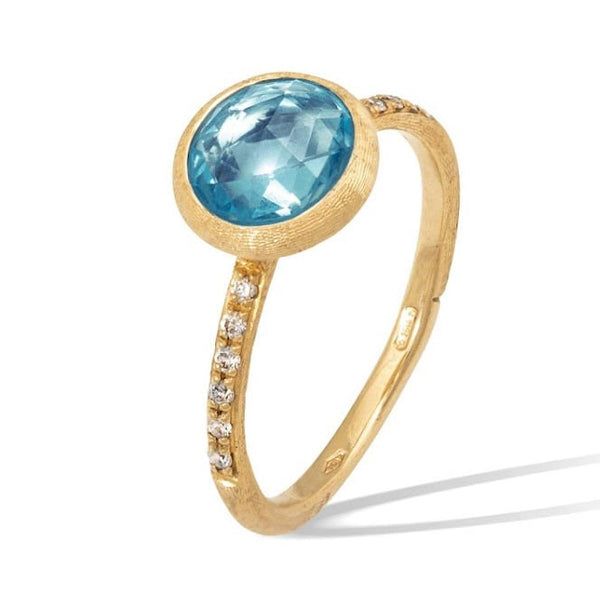 18 karaat geelgouden dames ring - Marco Bicego - Jaipur -  Topaas Diamant