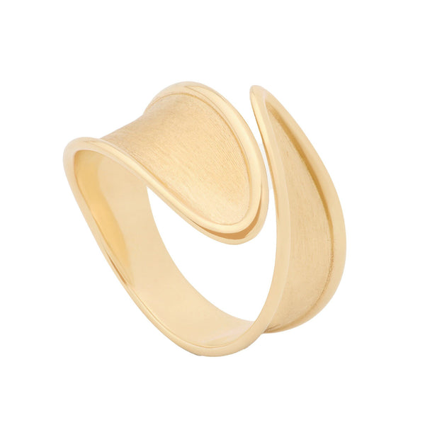 18 karaat geelgouden dames ring - Marco Bicego - Lunaria Twist