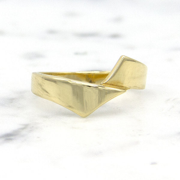 14 karaat geelgouden ring - Asym - Archi