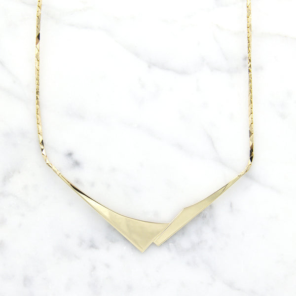 Geelgouden dames ketting - Archi