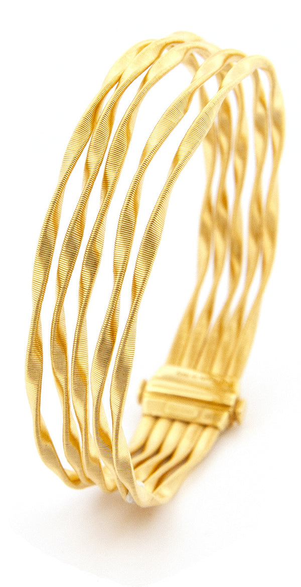 18 karaat geelgouden dames armband - Marco Bicego - Marrakech Breed