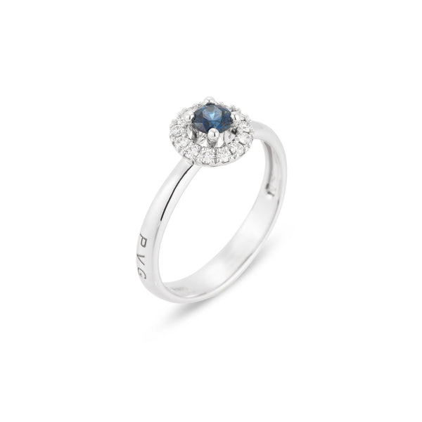 18 karaat witgouden dames ring - Promesse - Ponte Vecchio