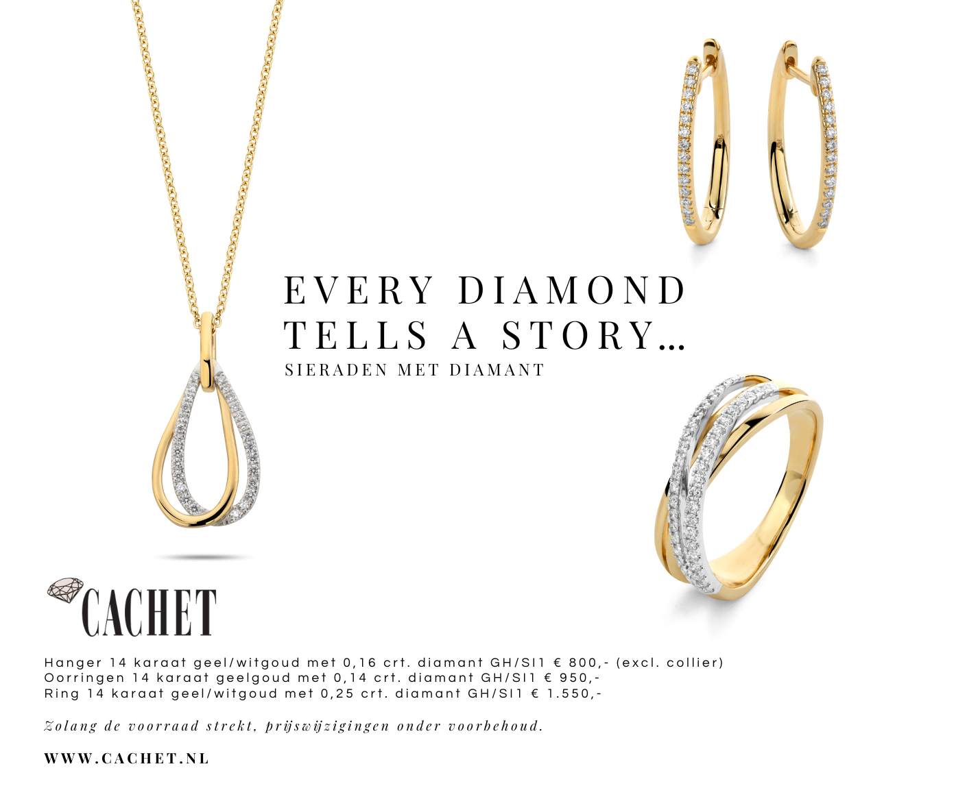 Cachet set crossover (Facebook-bericht)