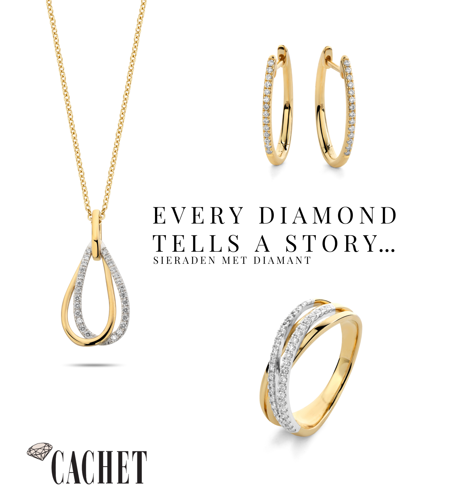 Cachet set crossover (Instagram-bericht)