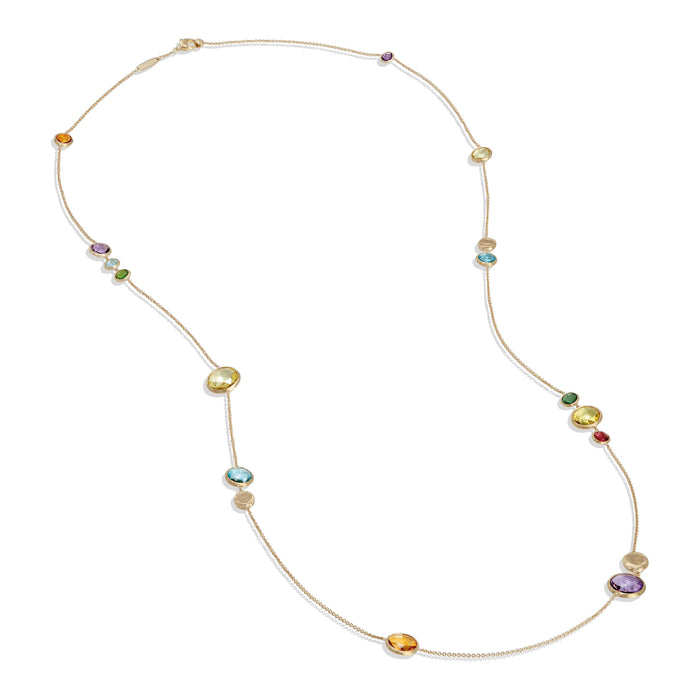 Jaipur Mix01 - Lange ketting - Marco Bicego - 18k Geelgoud