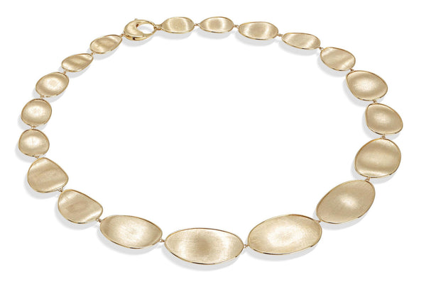 18 karaat geelgouden dames ketting - Marco Bicego - Lunaria