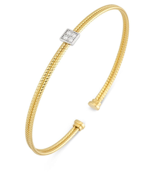 18 karaat geelgouden dames armband - Ponte Vecchio - Nobile New - CB1890BRY