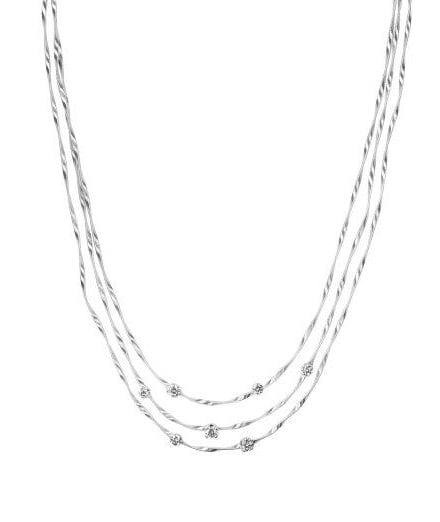 18 karaat witgouden dames ketting - Marco Bicego - Marrakech Diamant - 42cm