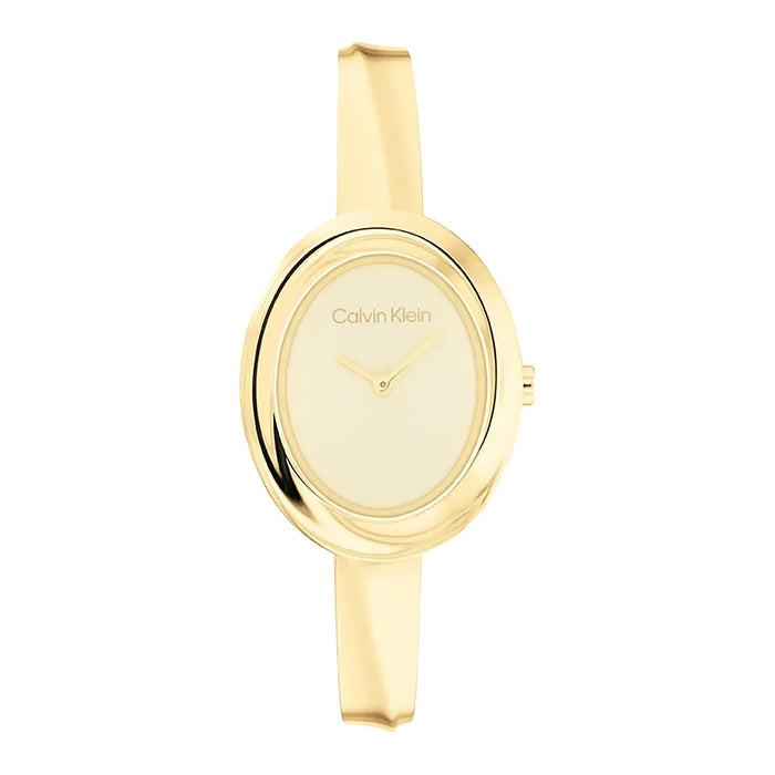 Twisted Bezel - Calvin Klein - Roestvrij Staal - CK25100056
