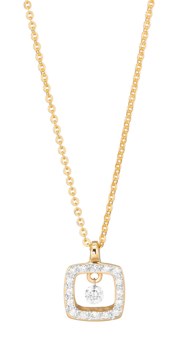 18 karaat geelgouden dames ketting - Ponte Vecchio - Vega Square Diamond