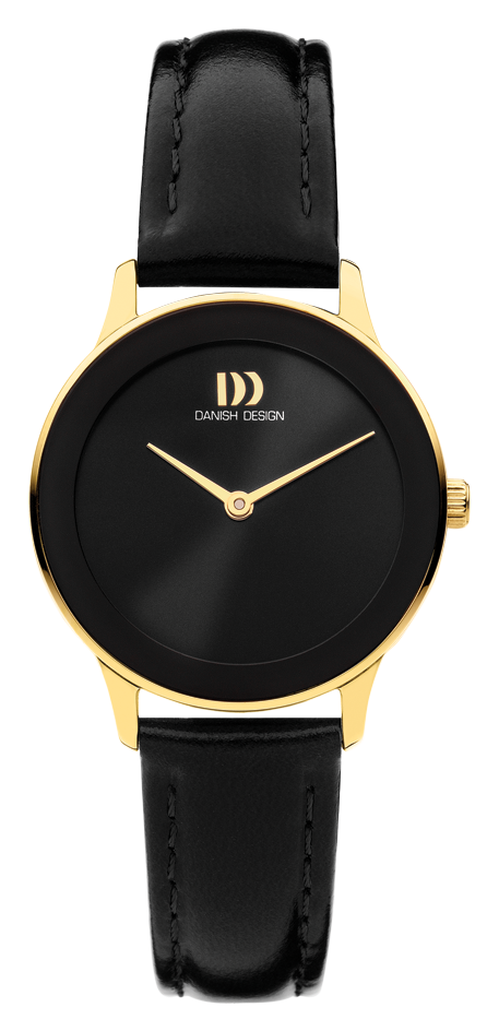Danish Design - Horloge Dames - Nostalgi 1988 - Black Gold - IV11Q1288