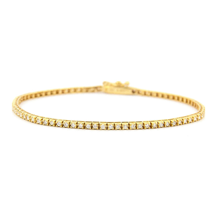 Tennisarmband met diamant - Hutjens - Hutjens Diamond - 14k Geelgoud