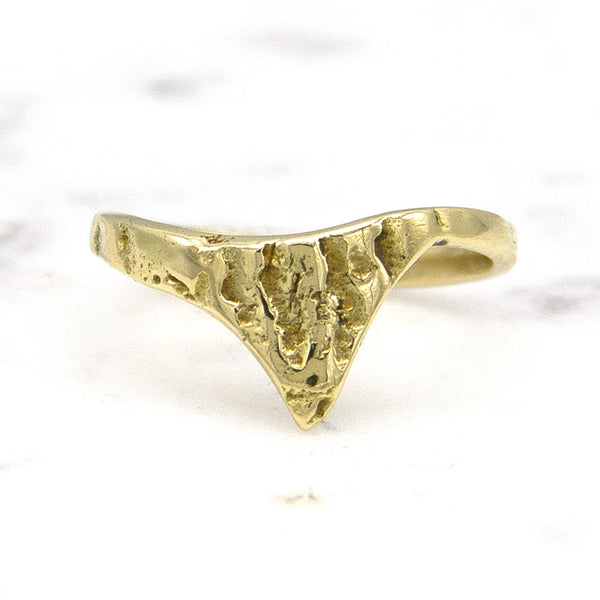 Geelgouden ring small - Grillo