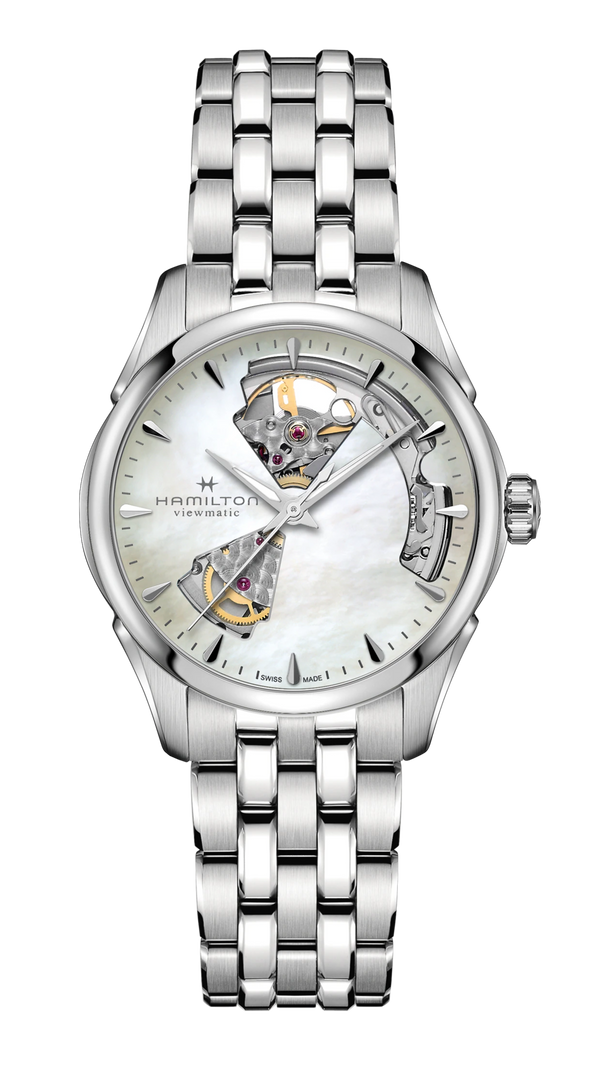 Hamilton - Horloge Dames - Jazzmaster - Open Heart - H32215190