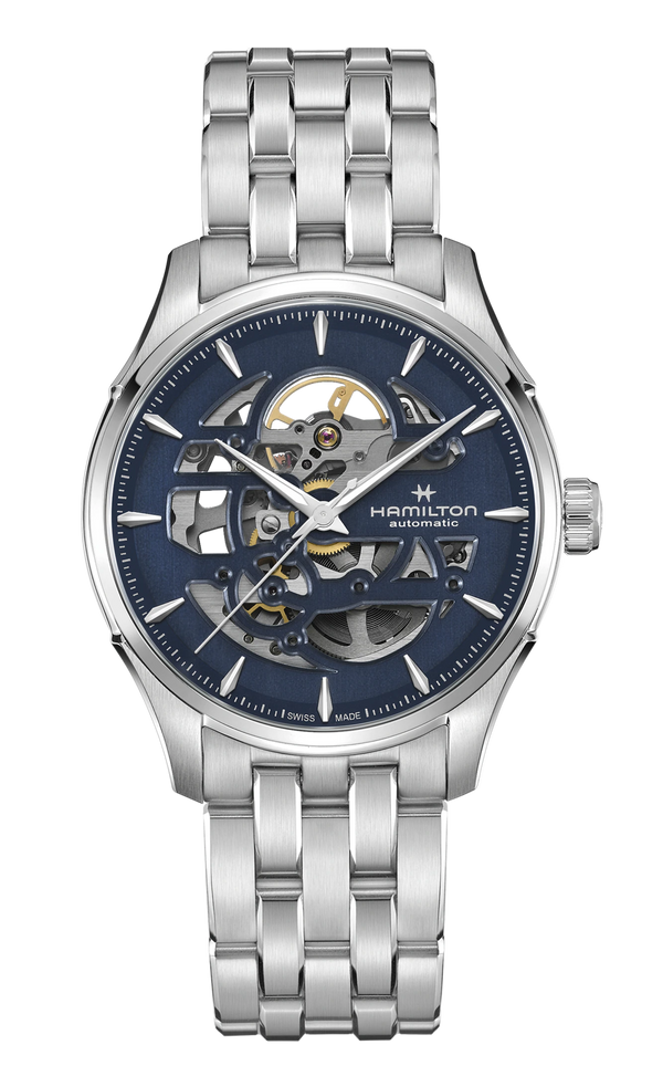 Hamilton - Horloge Heren - Jazzmaster - Skeleton Auto - H42535141