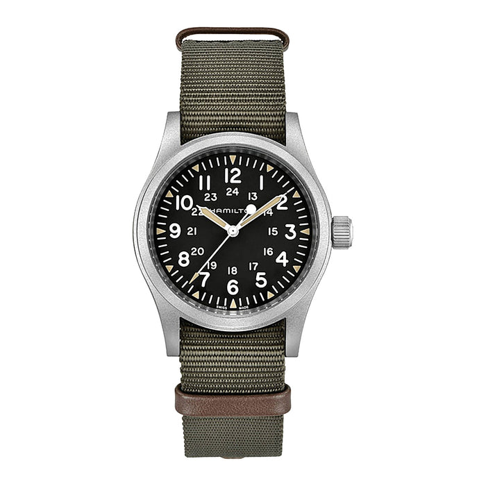 Khaki Field - Hamilton - Roestvrij Staal - HAM008