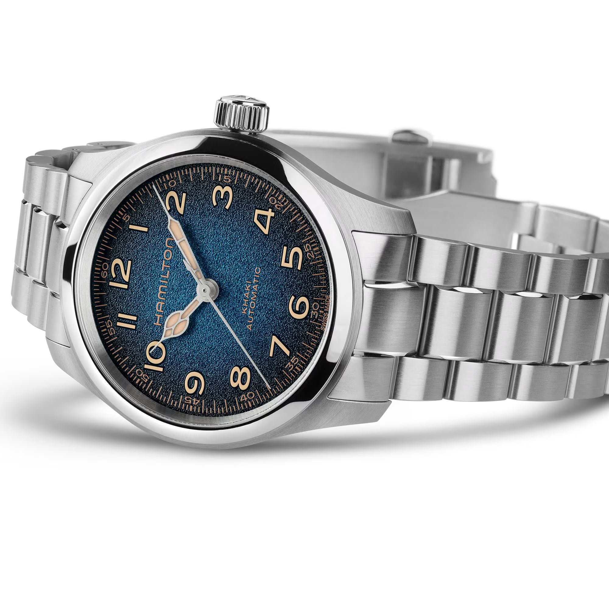 Khaki Field Murph - Hamilton - Roestvrij Staal - H70405140