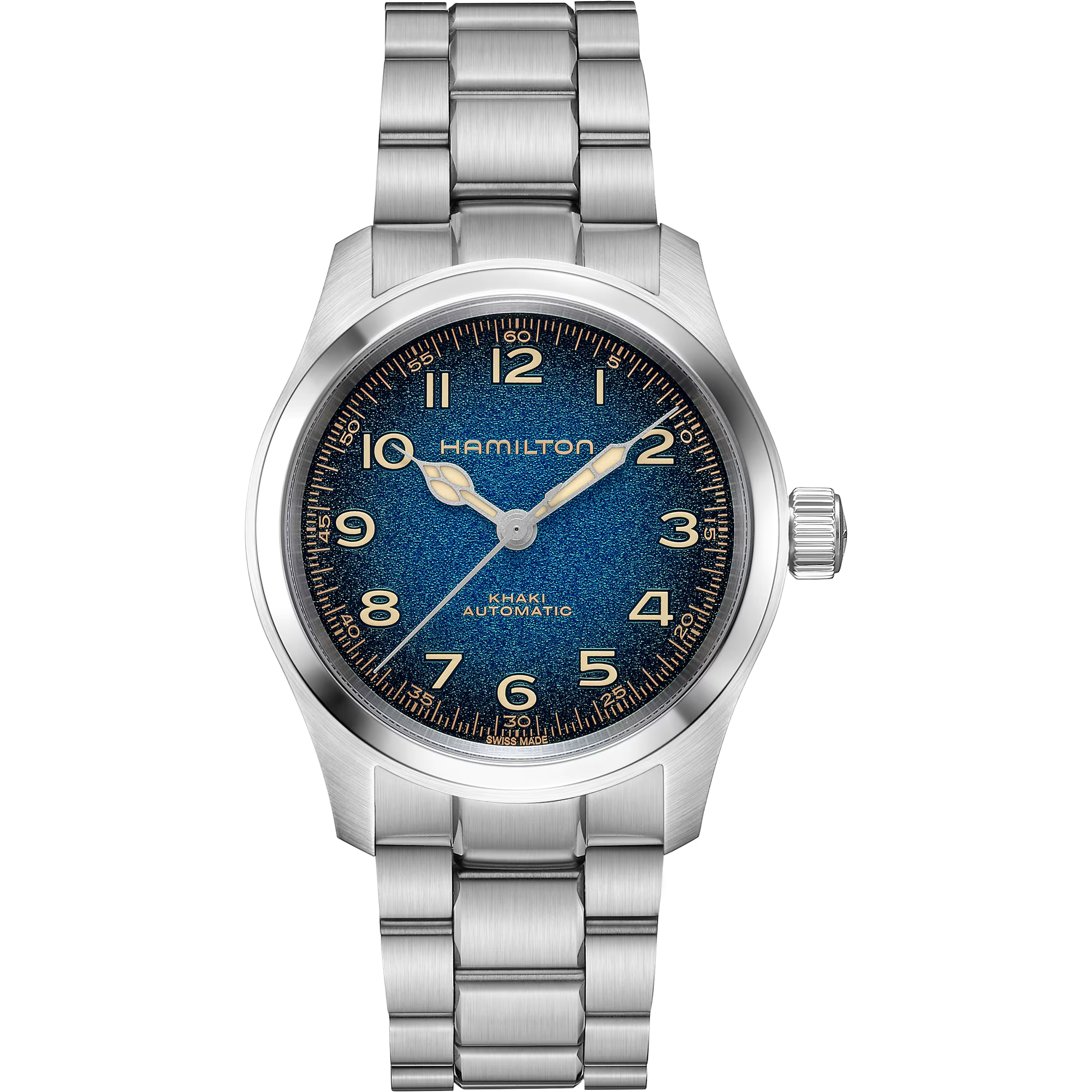 Khaki Field Murph - Hamilton - Roestvrij Staal - H70405140