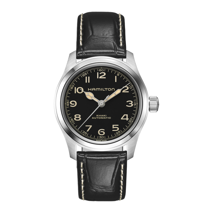 Khaki Field Murph - Hamilton - Roestvrij Staal - HAM043