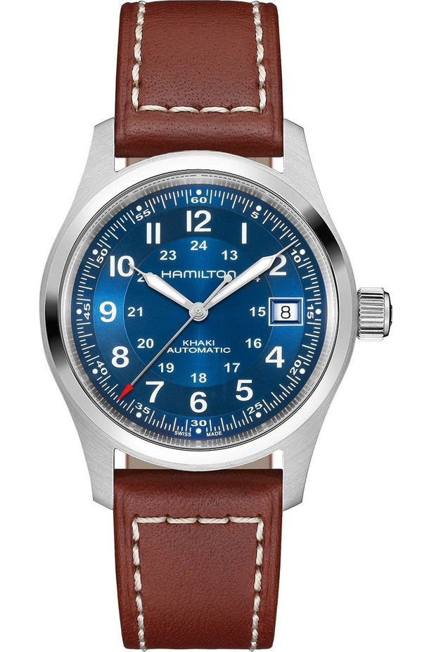 Hamilton - Horloge Heren - Khaki Field Blue - H70455540
