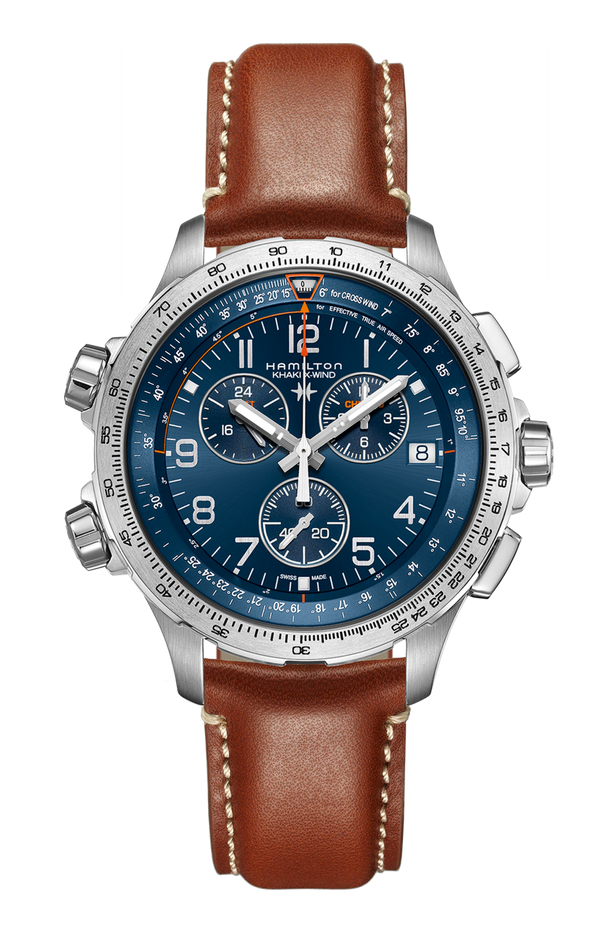 Hamilton  - Horloge Heren - Khaki Aviation - X-Wind auto chrono - H77922541