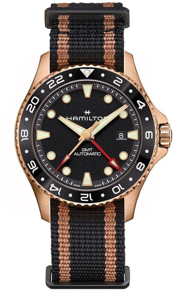 Hamilton - Horloge Heren - Khaki Navy Scuba - H82565930