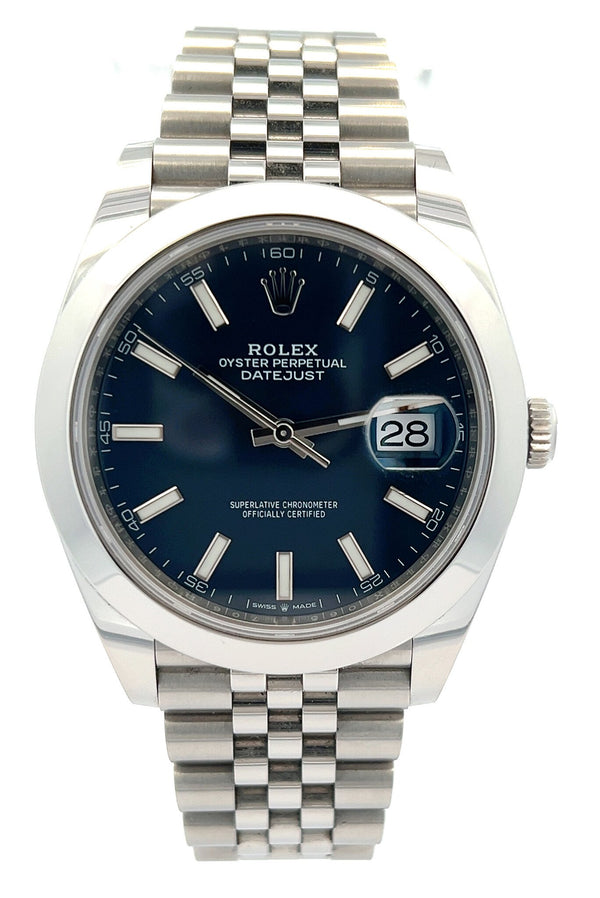 Rolex Datejust 41 - Horloge - 126300 - Blue Dial