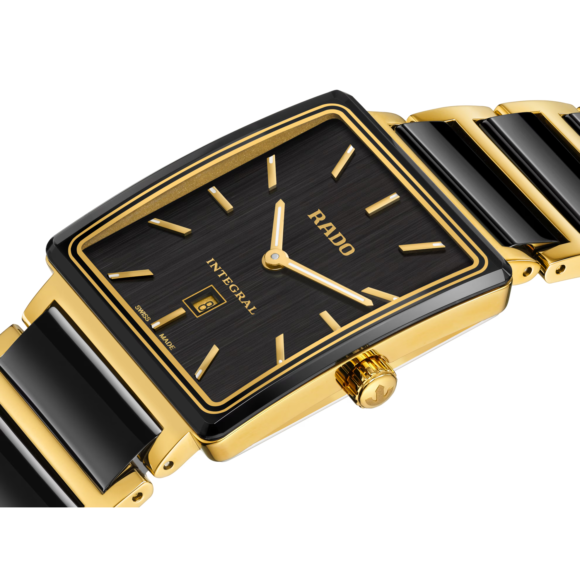 Integral Black Dial Ceramic - Rado - Roestvrij Staal - R20258162