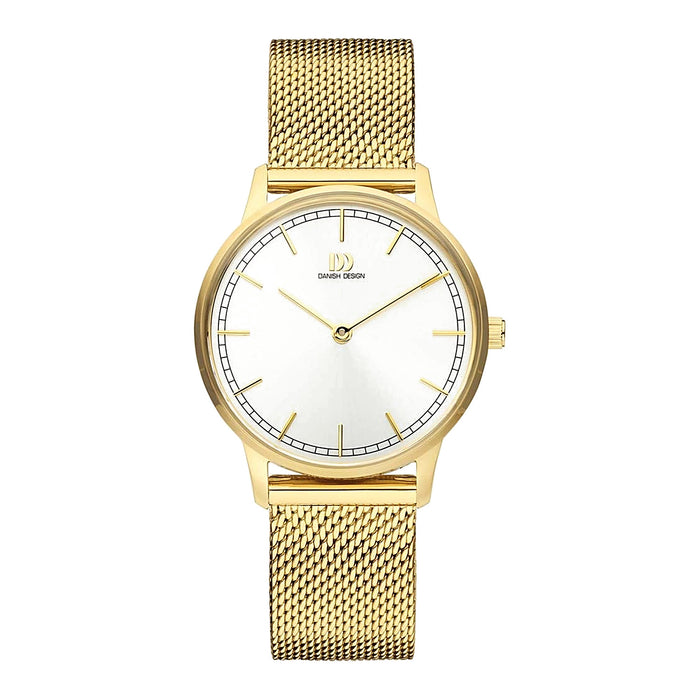 Vigelsø Gold Silver Mesh - Danish Design - Roestvrij Staal - IV05Q1249