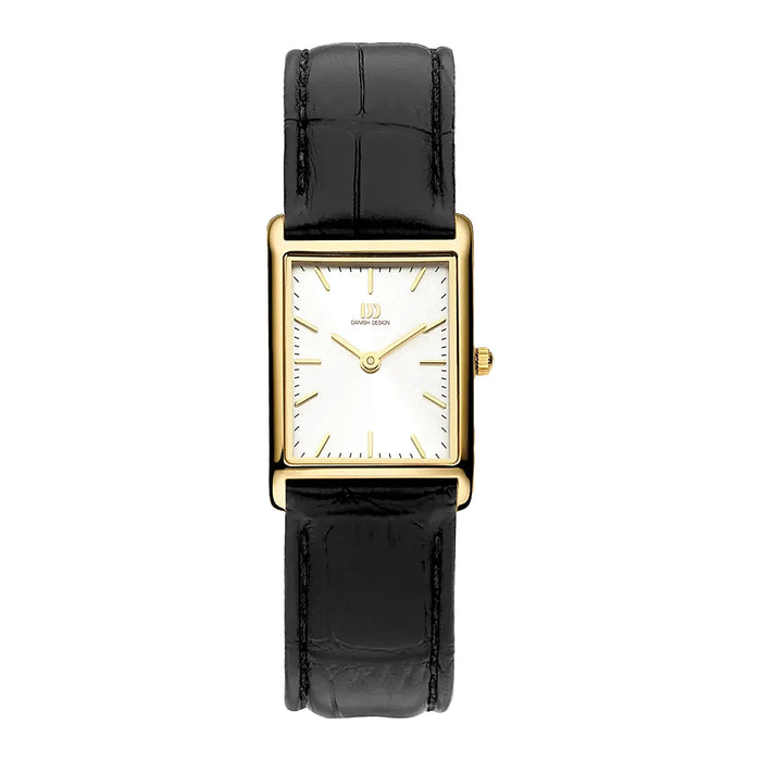 Marie Gold Leather - Danish Design - Roestvrij Staal - IV15Q1298