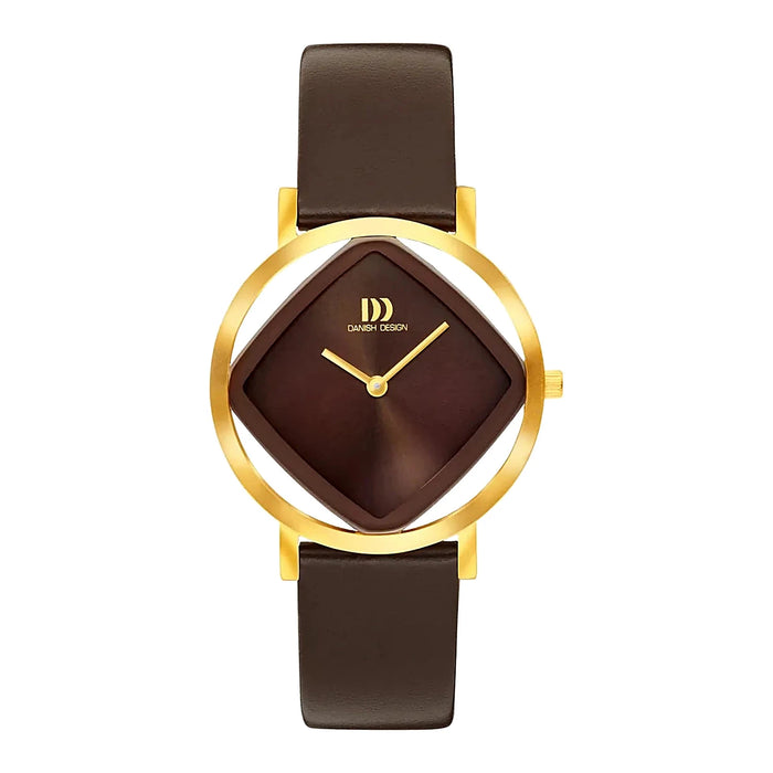 Pico Square Choco - Danish Design - Roestvrij Staal - IV18Q1300
