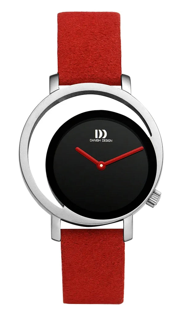 Danish Design - Horloge Dames - Pico Black & Red - IV24Q1271