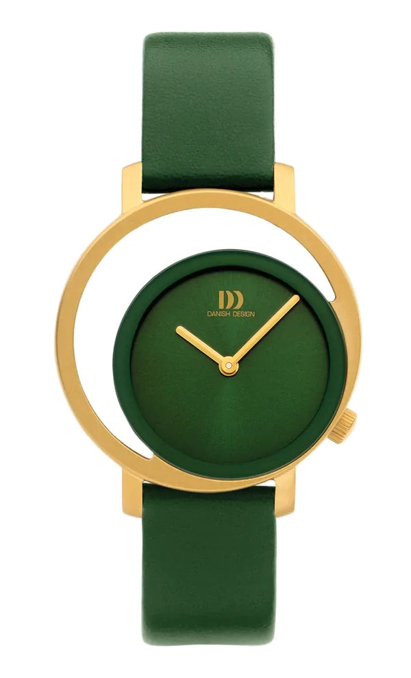 Danish Design - Horloge Dames - Pico Green Gold - IV32Q1271