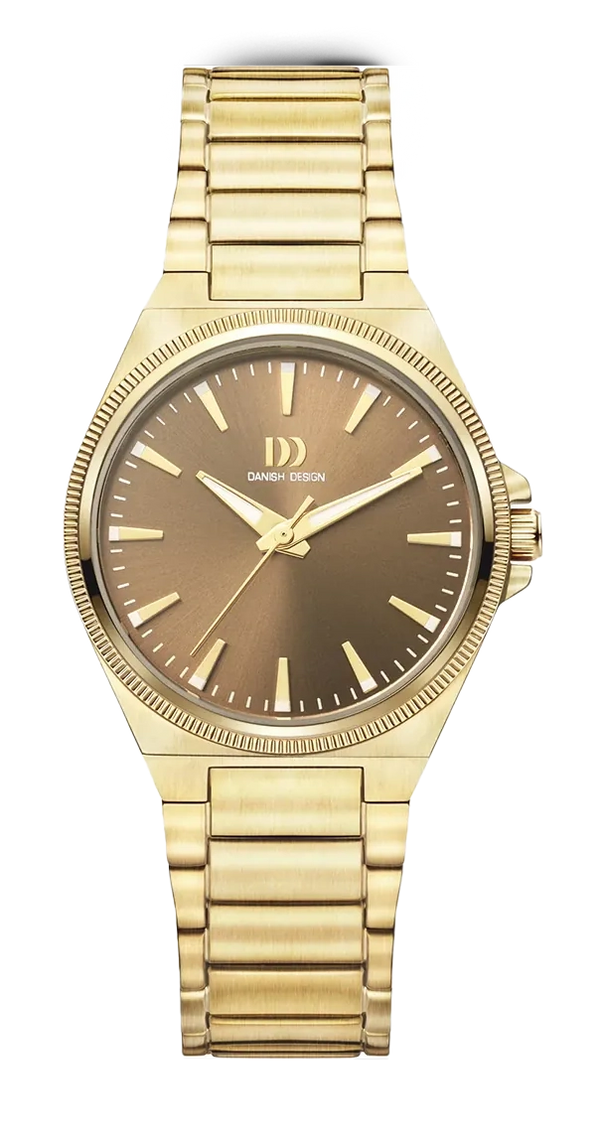 Danish Design - Horloge Dames - DKX Pro Bruin - IV87Q1303