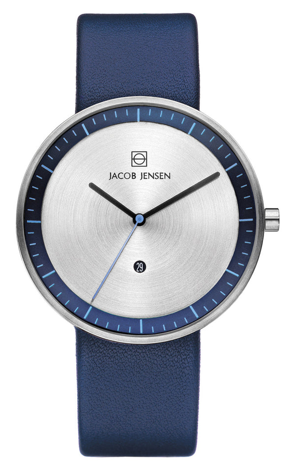 Jacob Jensen - Horloge Unisex - Strata 272 - Blauw