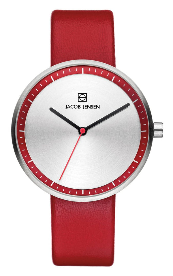 Jacob Jensen - Horloge Dames - Strata 283 - Rood