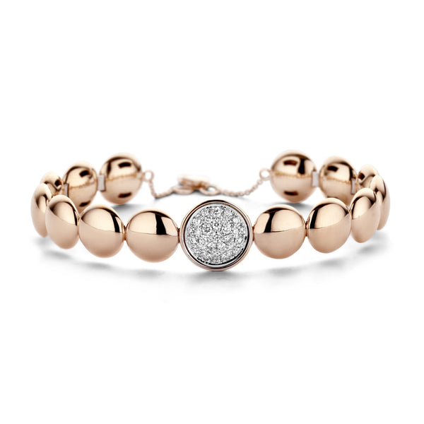 18 karaat roségouden dames armband - Capri - Antonellis