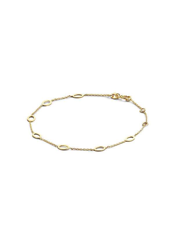 14 karaat geelgouden armband - Bahia Oval - Jackie