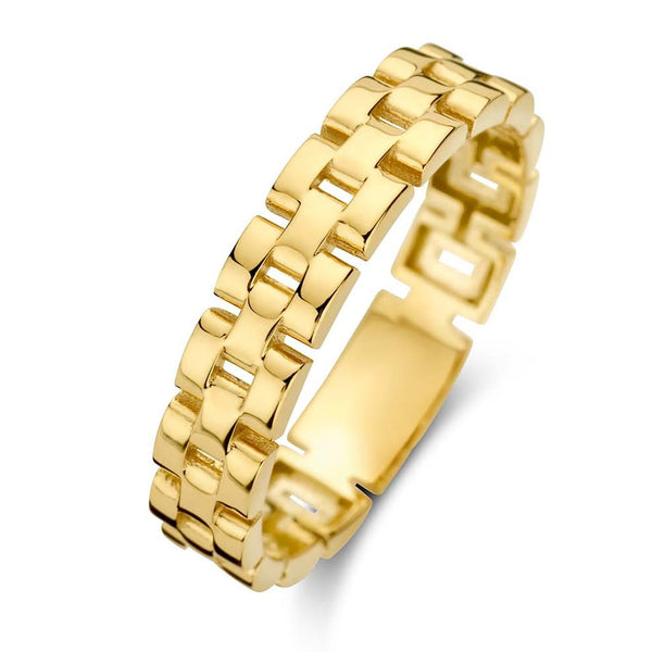 14 karaat geelgouden ring - Jackie - Güell