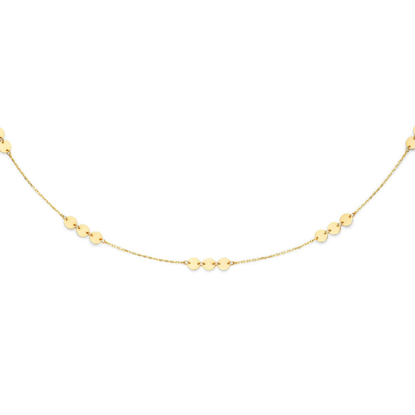 14 karaat geelgouden dames ketting - West End Ketting - Jackie