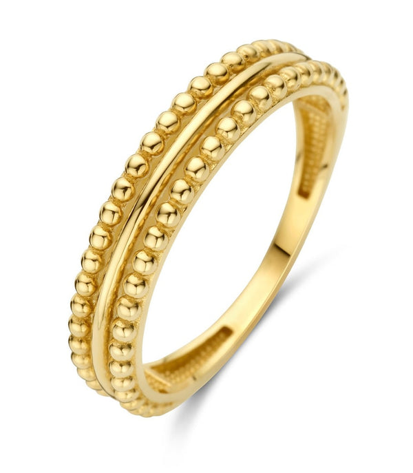 14 karaat geelgouden - Crown Ring - Jackie