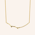 [M1462-3S3-S38S40S42] Supreme Necklace (Yellow Gold Plated)