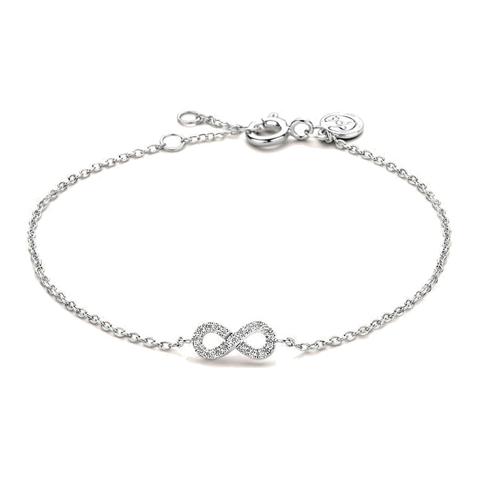 Zilveren armband - Infinity Bracelet - Diamanti Per Tutti - Sterling Zilver 925